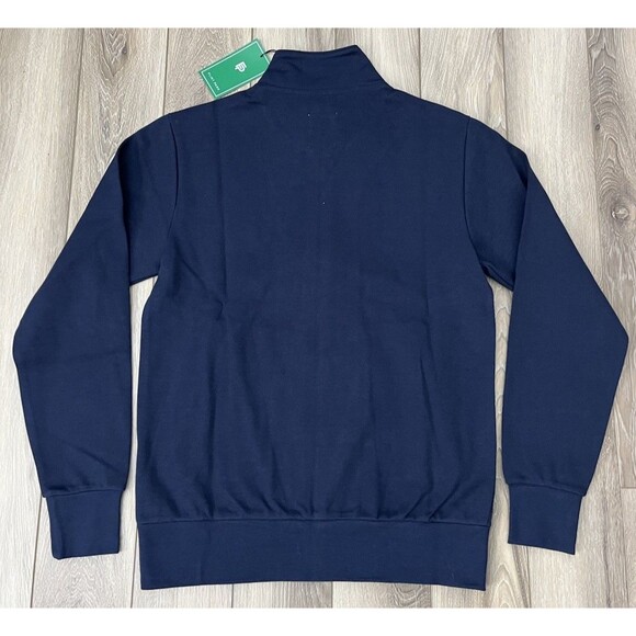 Flint Park Blue Full Zip Athletic Golf/Tennis/Pickleball Sweatshirt Mens S NEW - Picture 4 of 8
